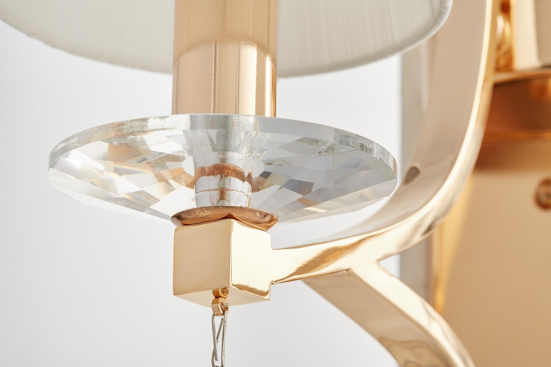 WALL LAMP GOLD CRYSTAL WALL LAMP VENISIA W2 - LuminaLux