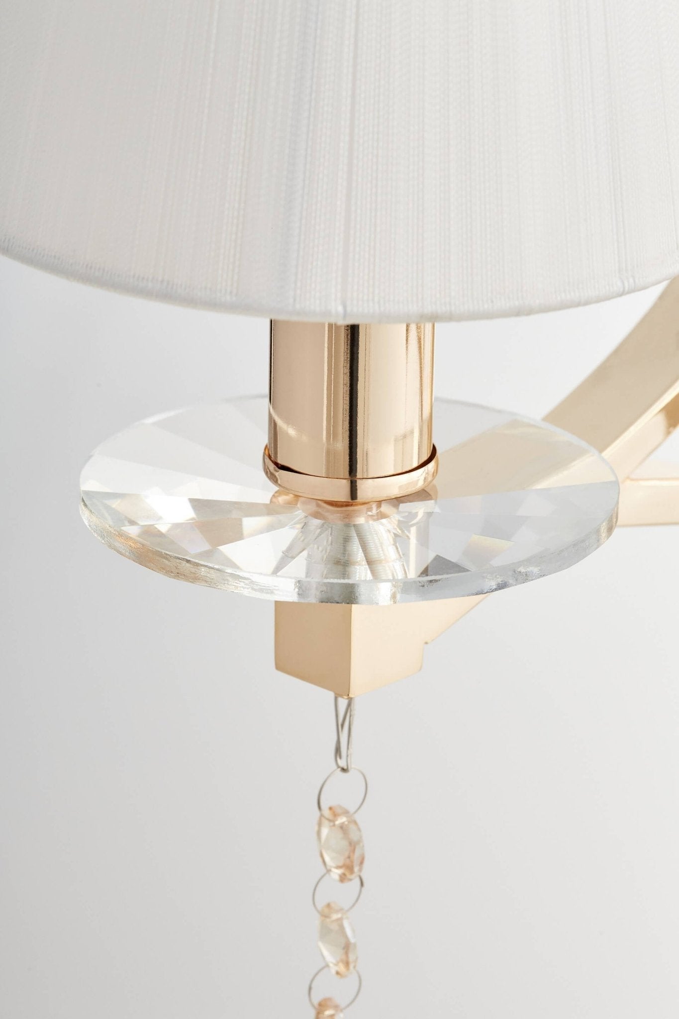 WALL LAMP GOLD CRYSTAL WALL LAMP VENISIA W2 - LuminaLux