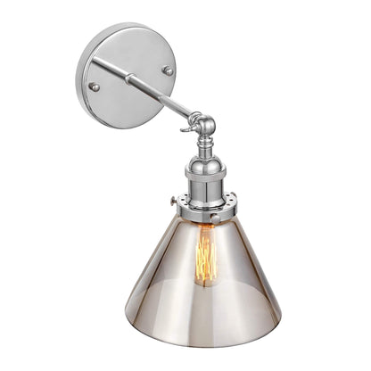 WALL LAMP LOFT NUBI CHROME W1 - LuminaLux