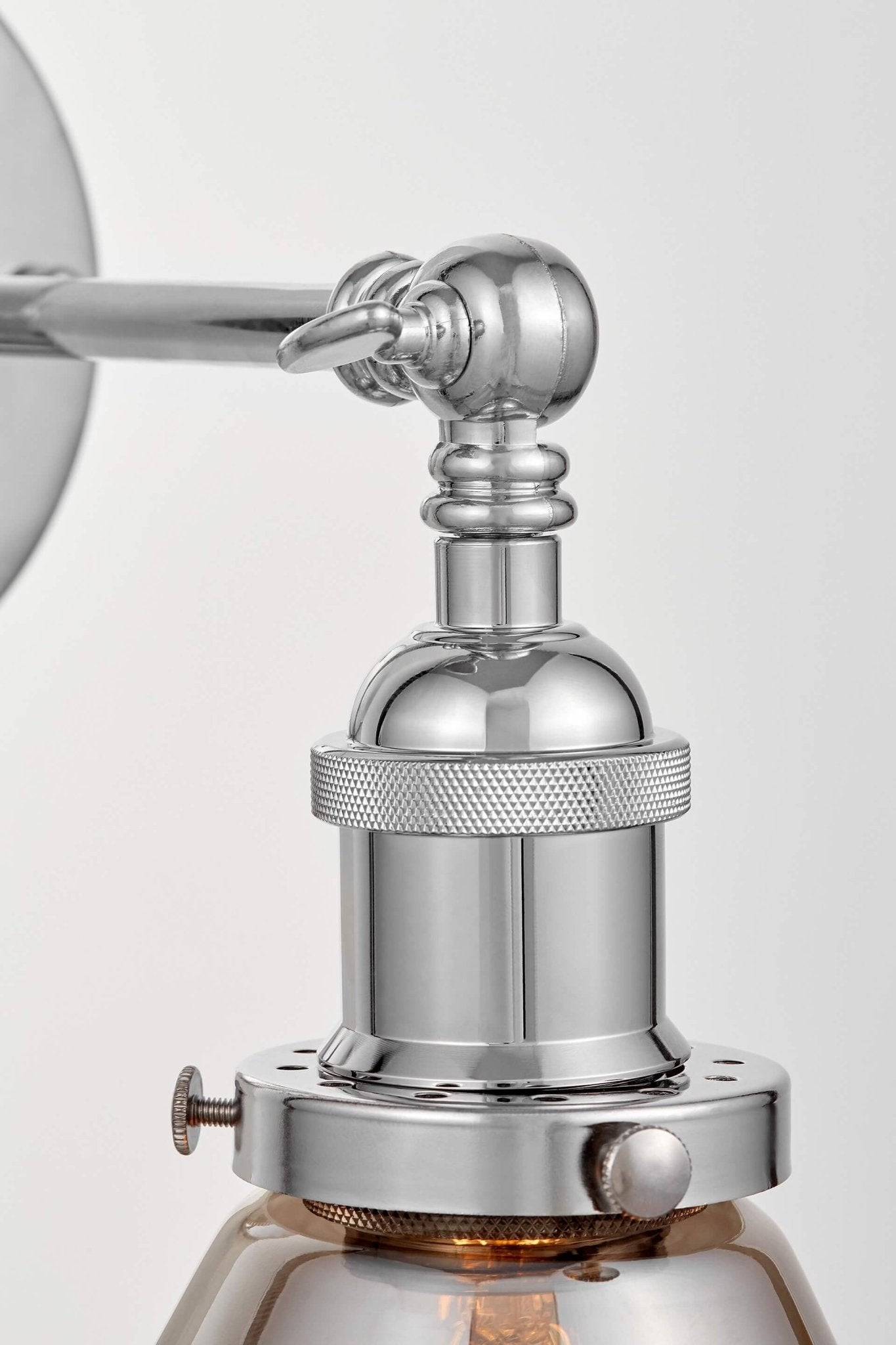 WALL LAMP LOFT NUBI CHROME W1 - LuminaLux