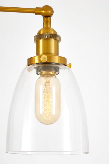 WALL LAMP LOFT WALL LAMP BRASS FABI - LuminaLux