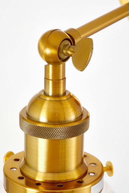WALL LAMP LOFT WALL LAMP BRASS FABI - LuminaLux