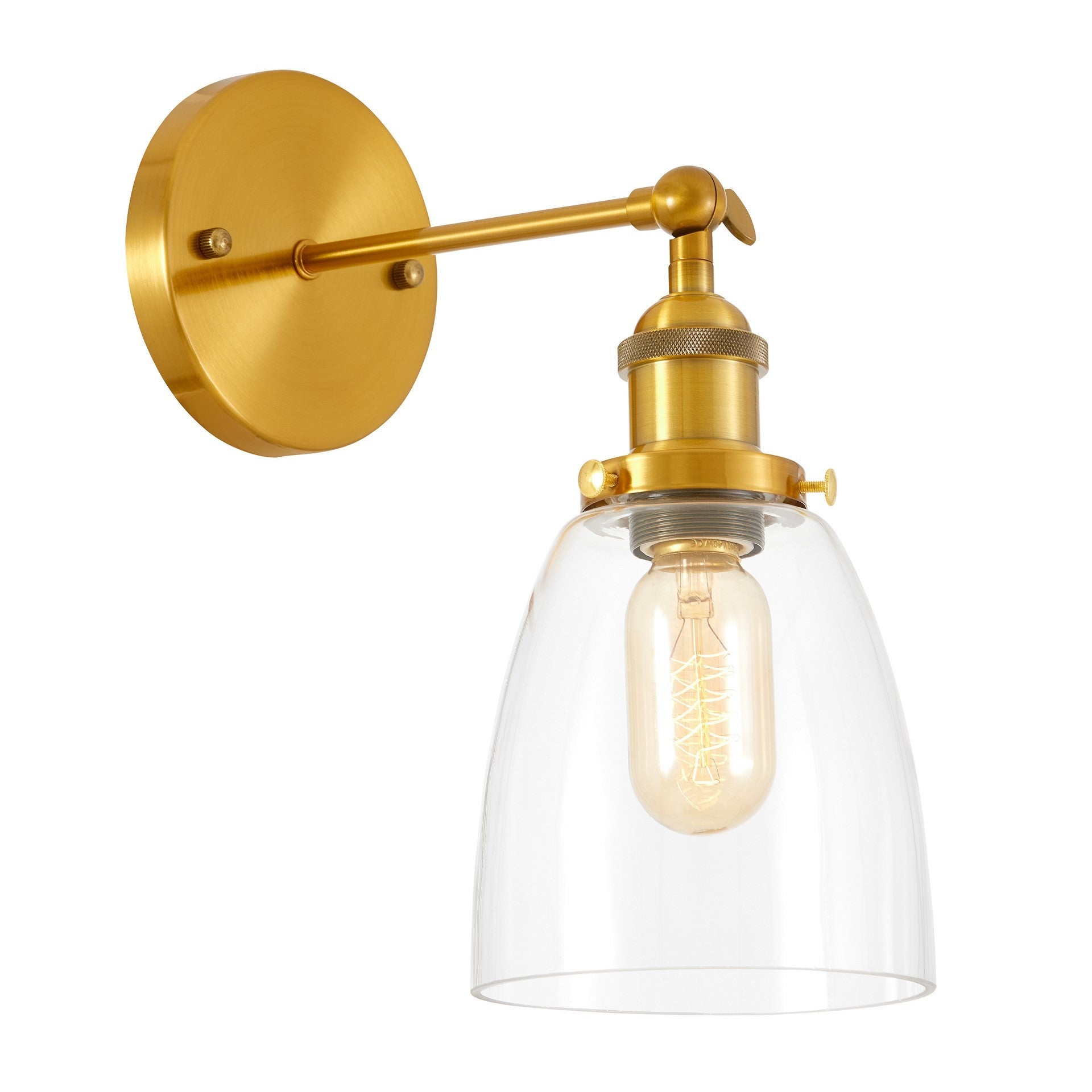 WALL LAMP LOFT WALL LAMP BRASS FABI - LuminaLux