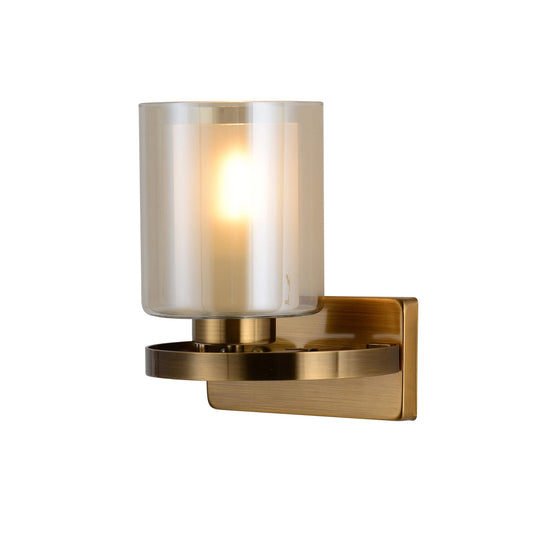 WALL LAMP LOFT WALL LAMP BRASS SANTINI W1 - LuminaLux