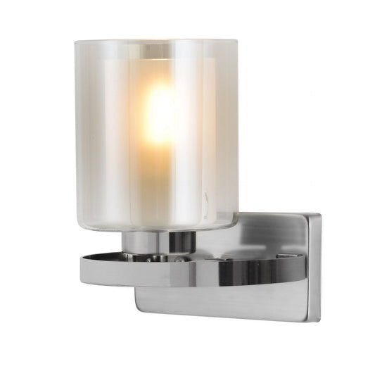 WALL LAMP LOFT WALL LAMP CHROME SANTINI W1 - LuminaLux