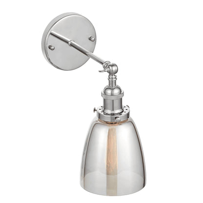 WALL LAMP LOFT WALL LAMP FABI CHROME W1 - LuminaLux