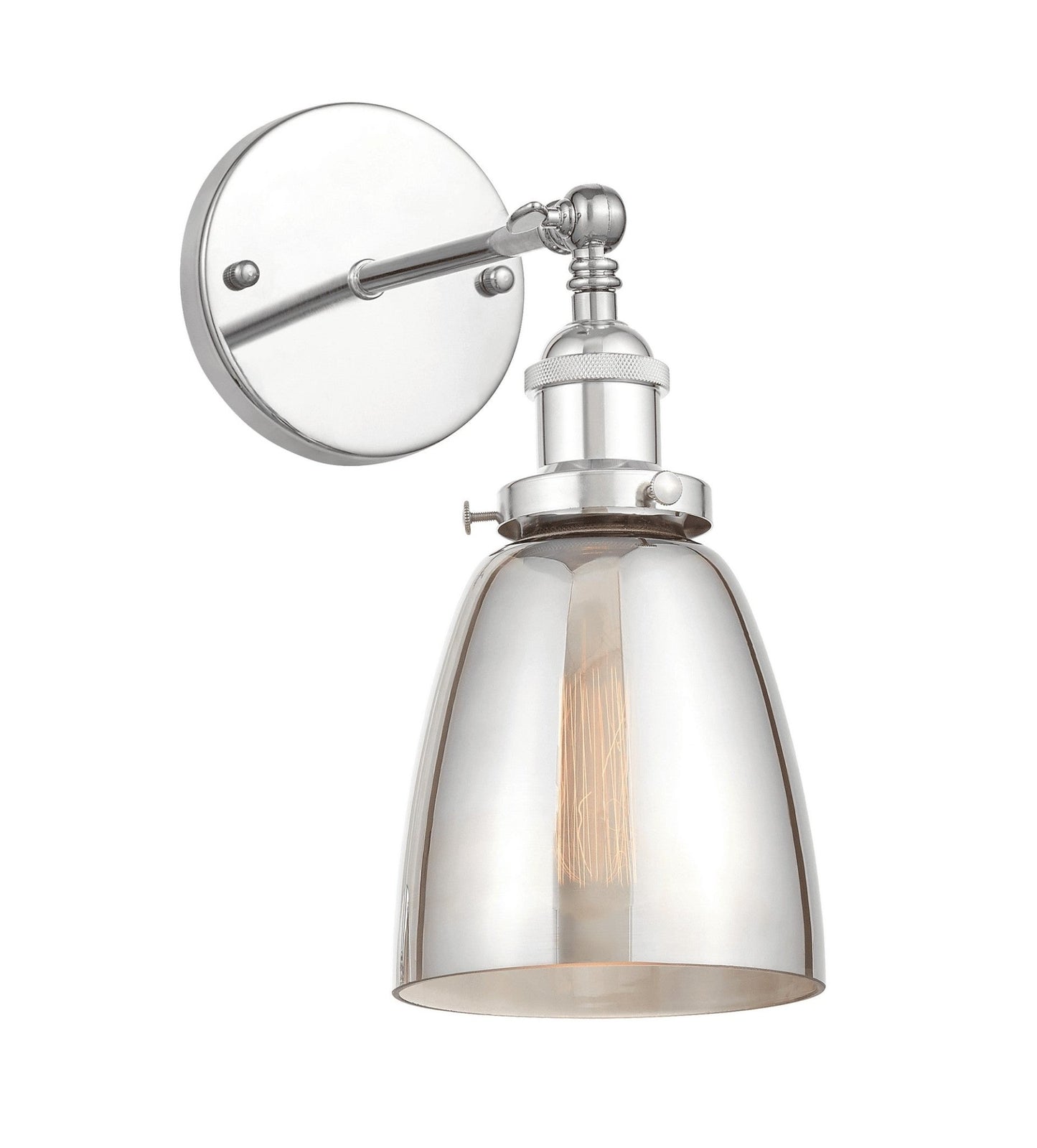 WALL LAMP LOFT WALL LAMP FABI CHROME W1 - LuminaLux