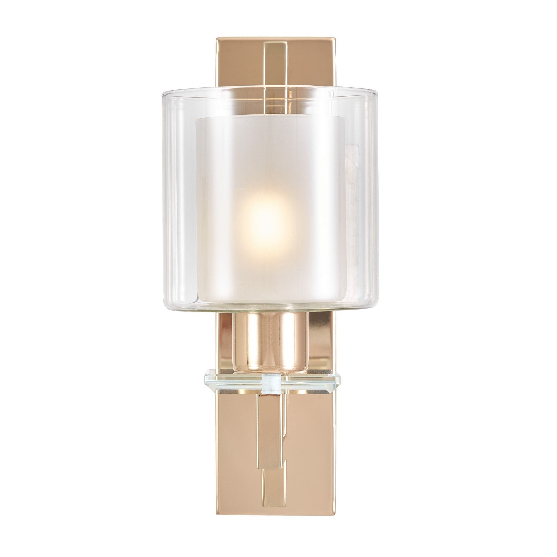 WALL LAMP WALL LAMP GOLD MANHATTAN W1 - LuminaLux