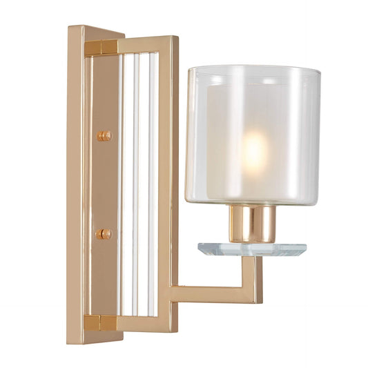WALL LAMP WALL LAMP GOLD MANHATTAN W1 - LuminaLux