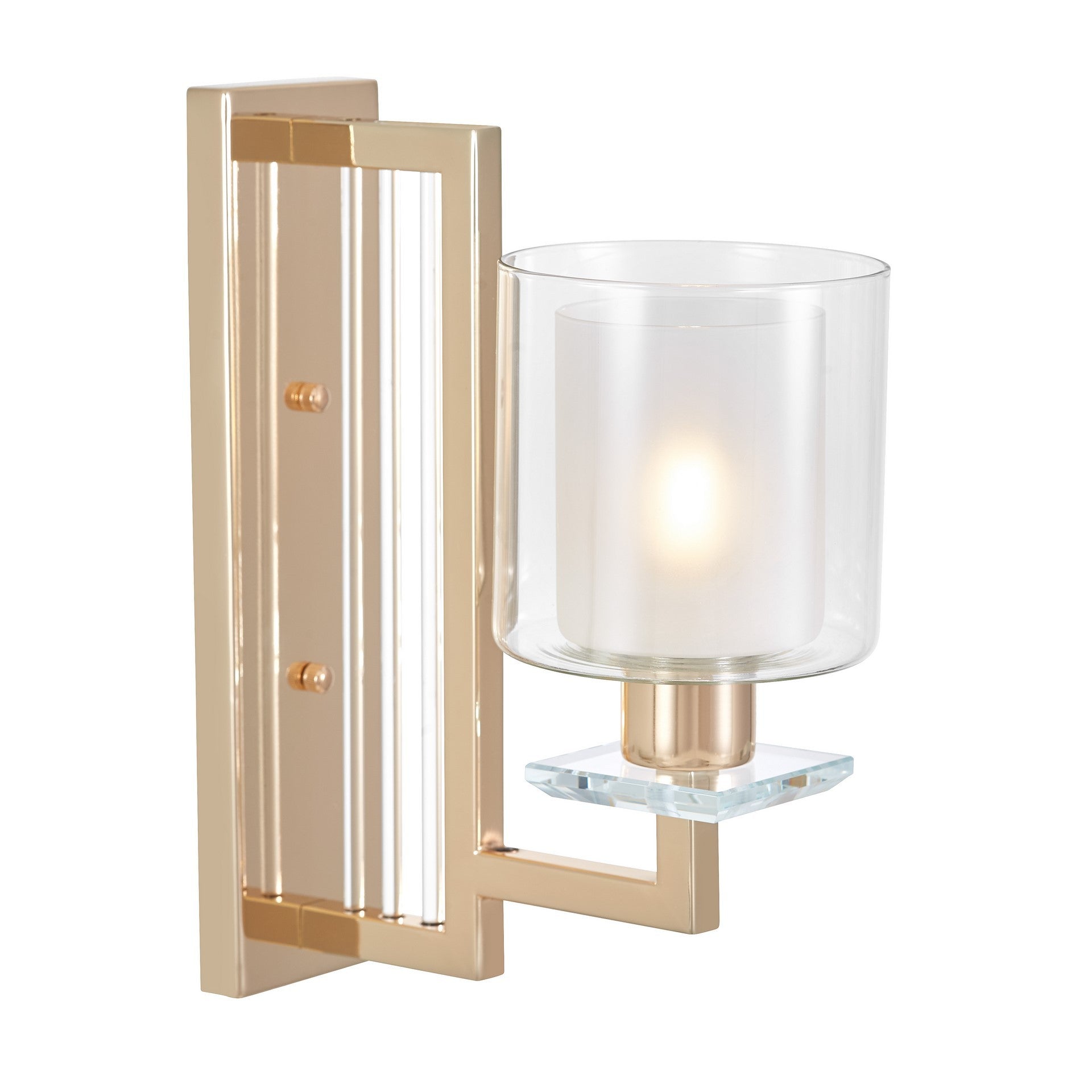 WALL LAMP WALL LAMP GOLD MANHATTAN W1 - LuminaLux