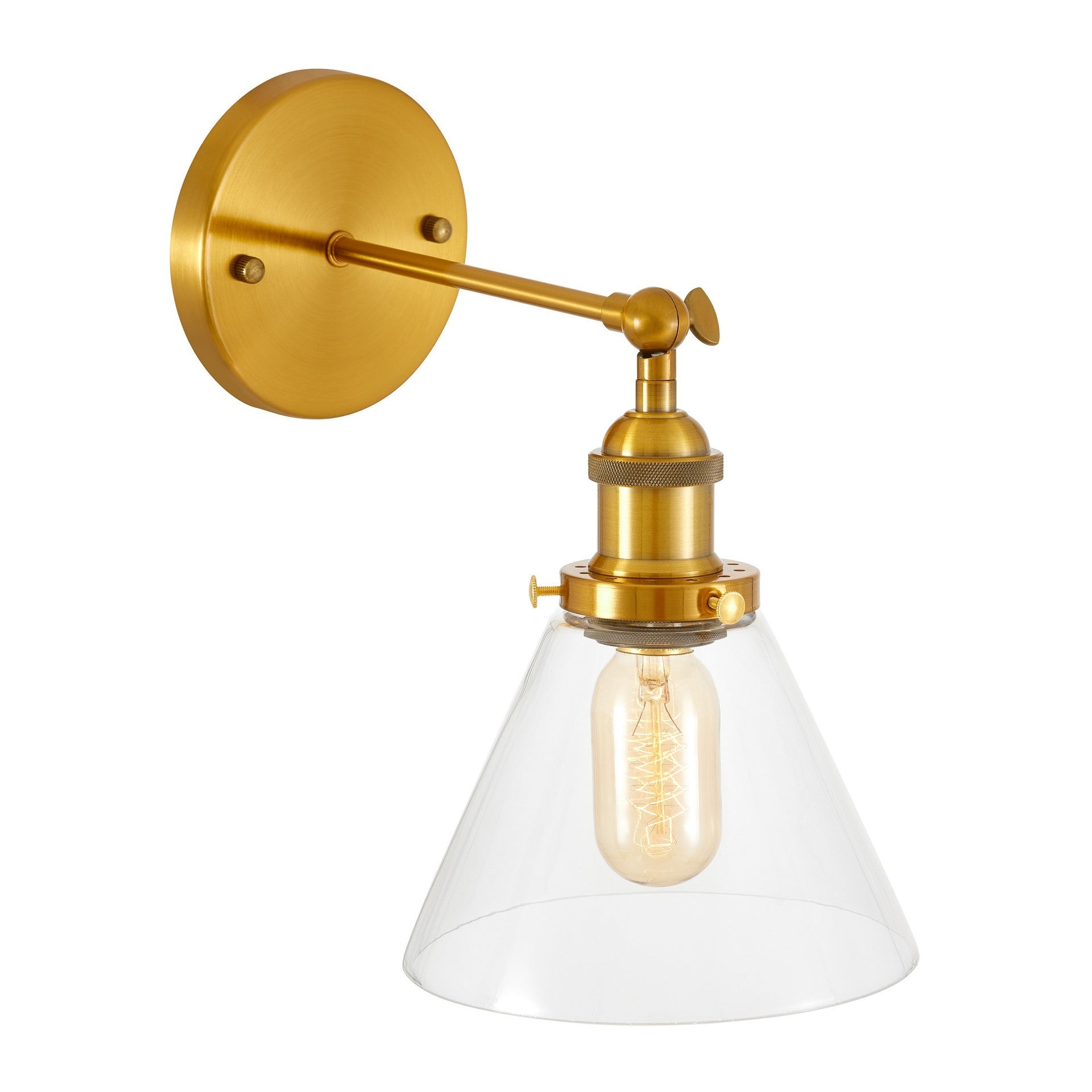 WALL LAMP WALL LAMP LOFT BRASS NUBI - LuminaLux