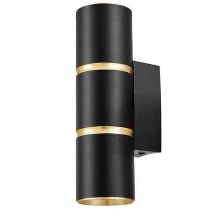 WALL LAMP WALL LAMP MODERN BLACK AND GOLD ASTI W2 - LuminaLux