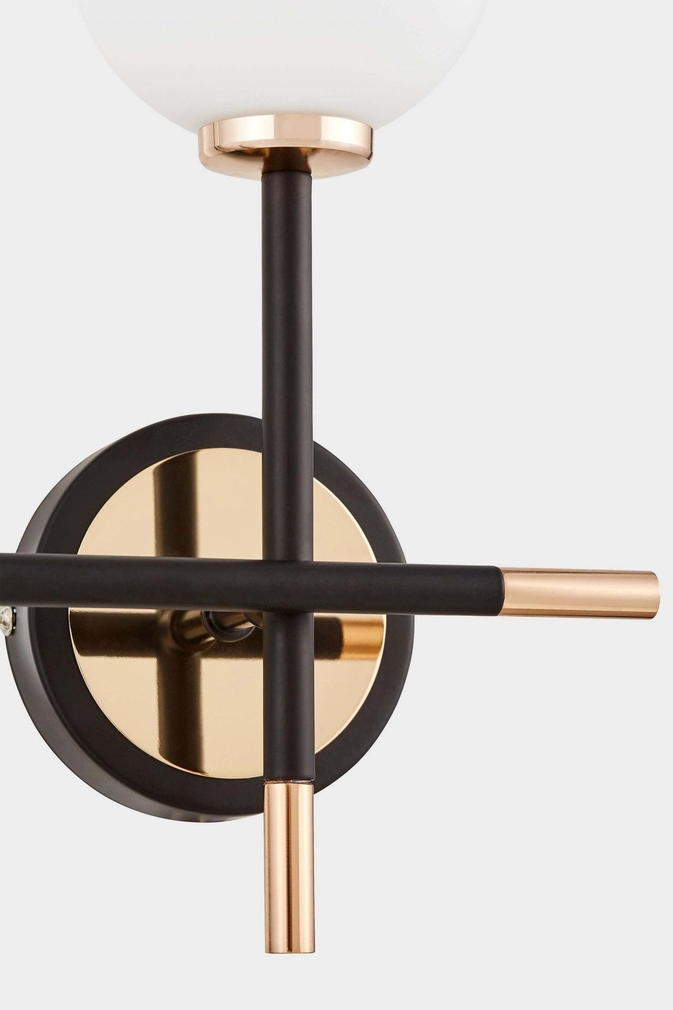 WALL LAMP WALL LAMP MODERN BLACK AND GOLD MARSIAD NEO - LuminaLux
