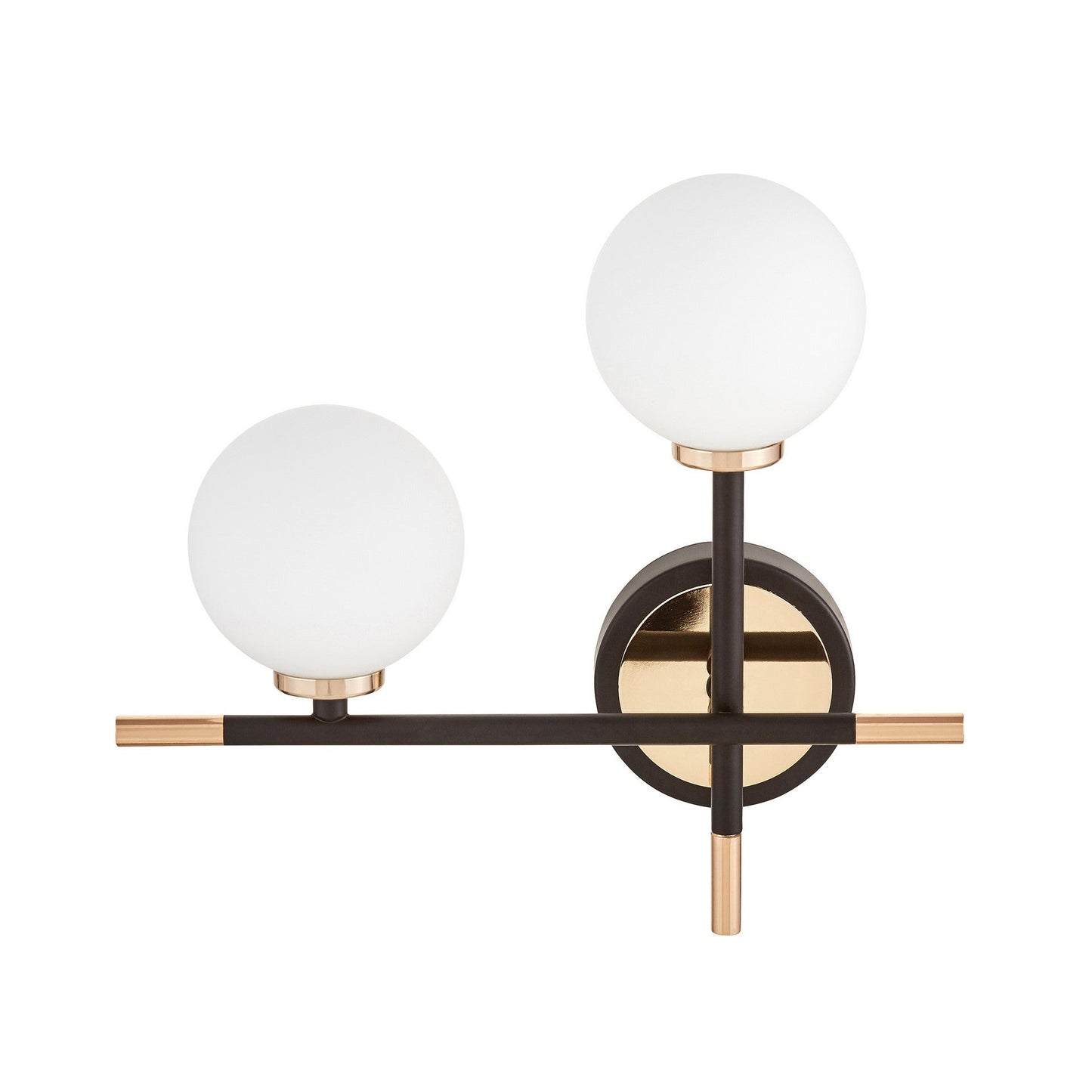 WALL LAMP WALL LAMP MODERN BLACK AND GOLD MARSIAD NEO - LuminaLux