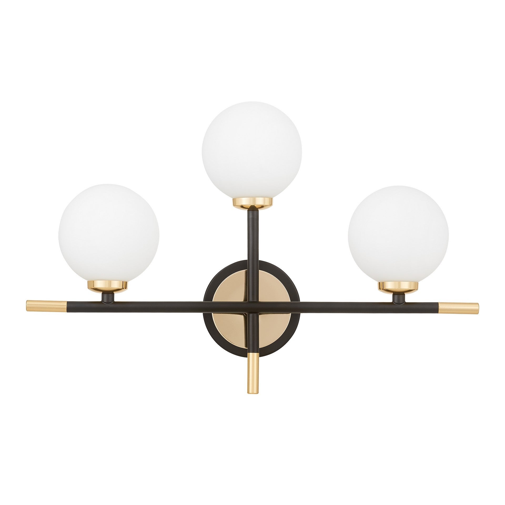 WALL LAMP WALL LAMP MODERN BLACK AND GOLD MARSIAD TRIO NEO - LuminaLux