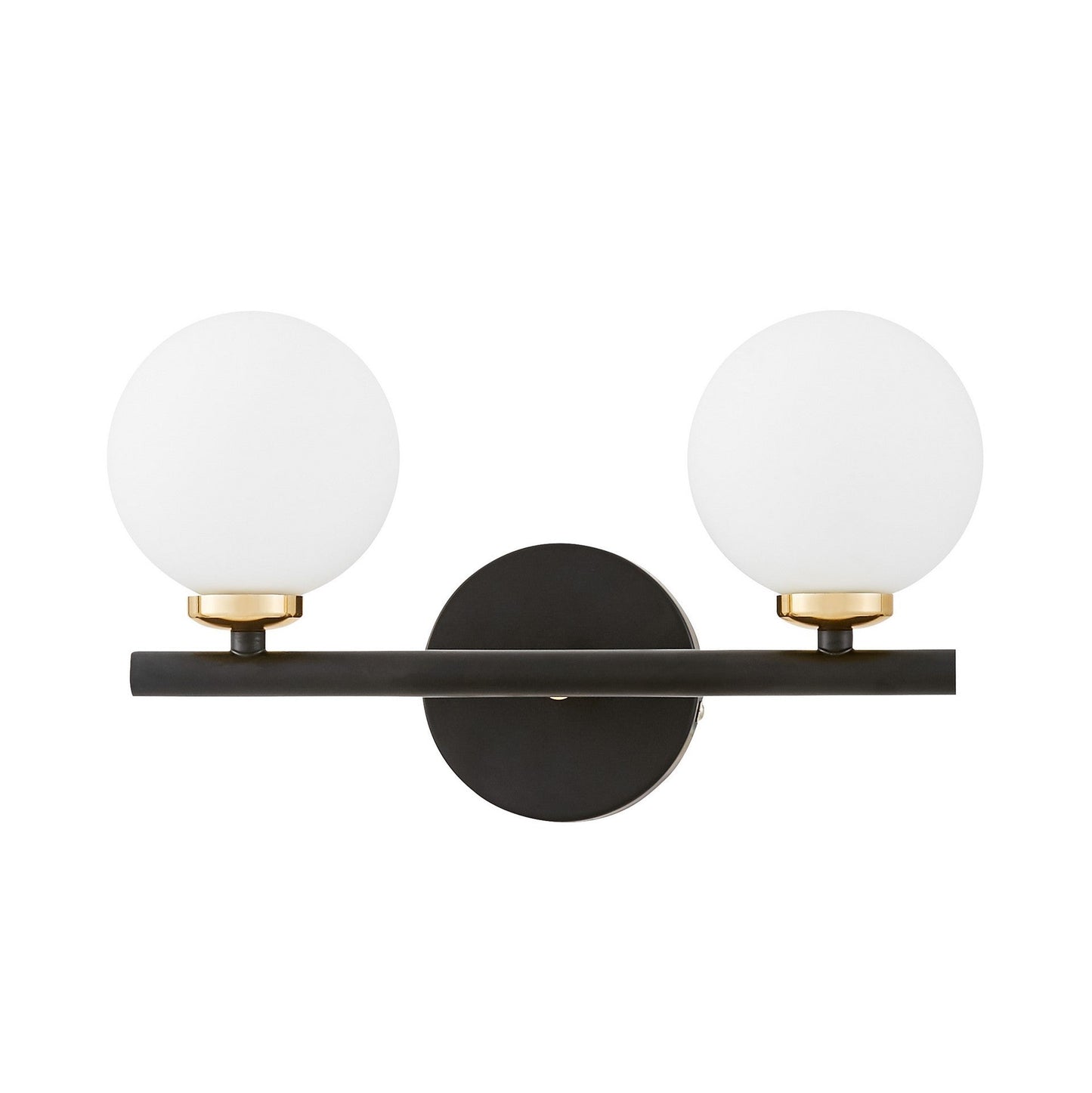 WALL LAMP WALL LAMP MODERN BLACK AND GOLD MARSIAD W2 - LuminaLux