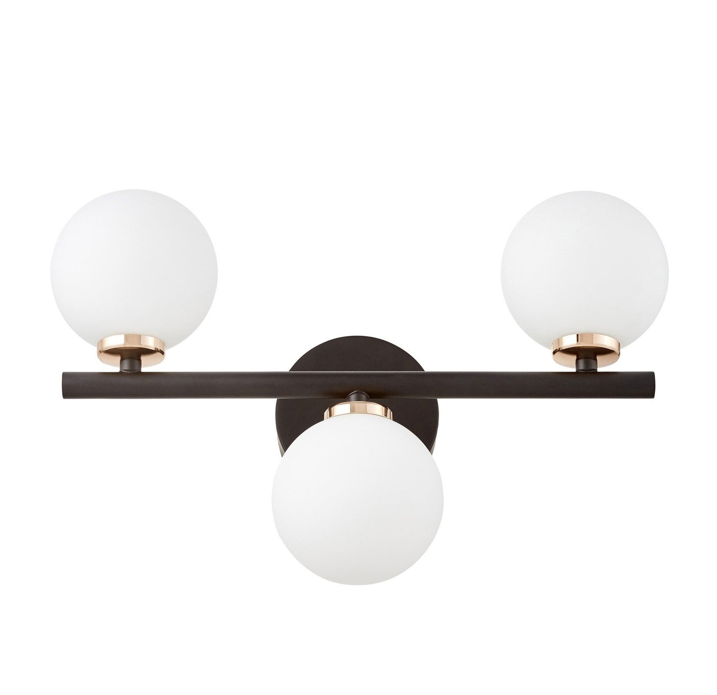 WALL LAMP WALL LAMP MODERN BLACK AND GOLD MARSIAD W3 - LuminaLux