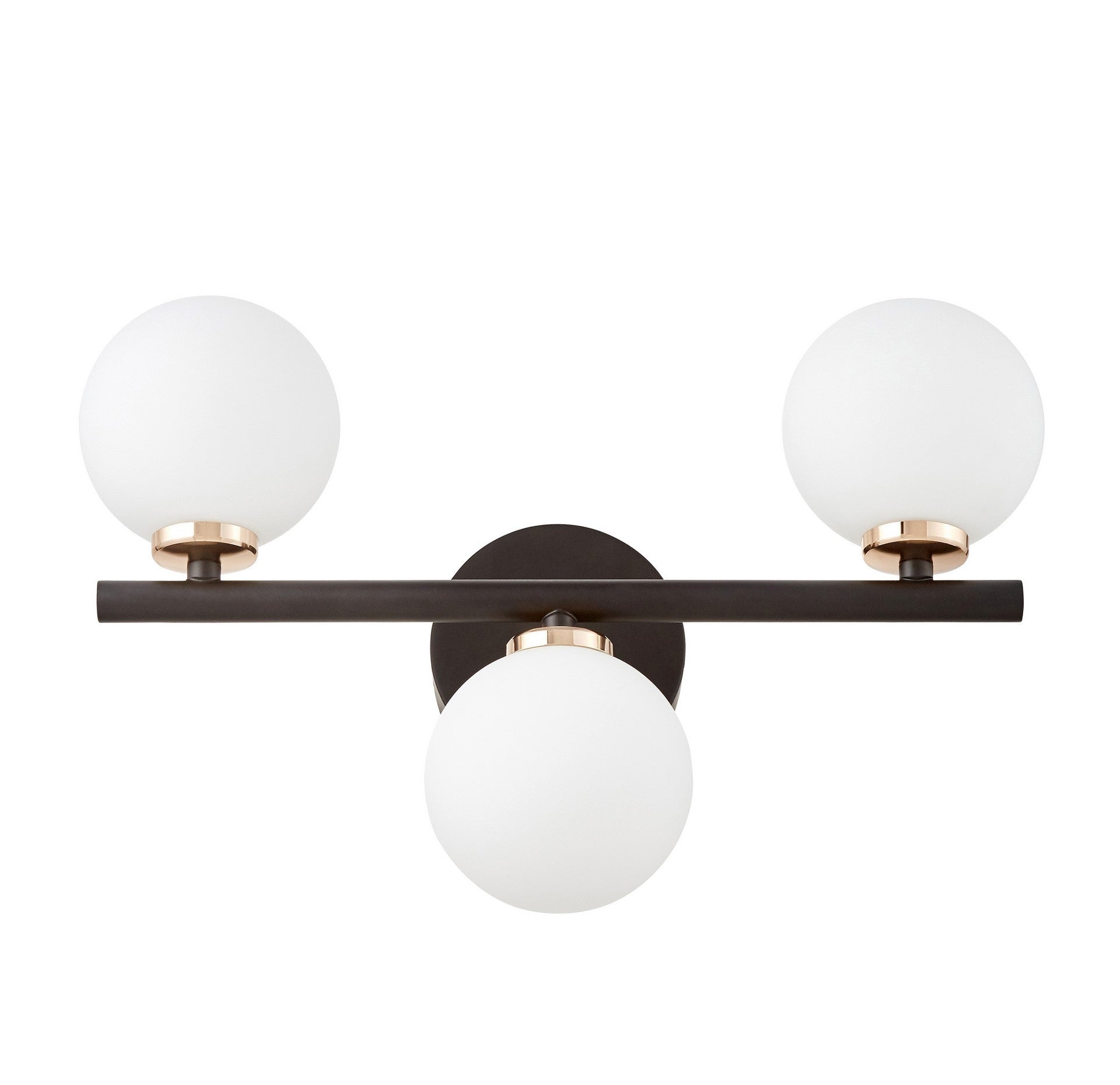 WALL LAMP WALL LAMP MODERN BLACK AND GOLD MARSIAD W3 - LuminaLux