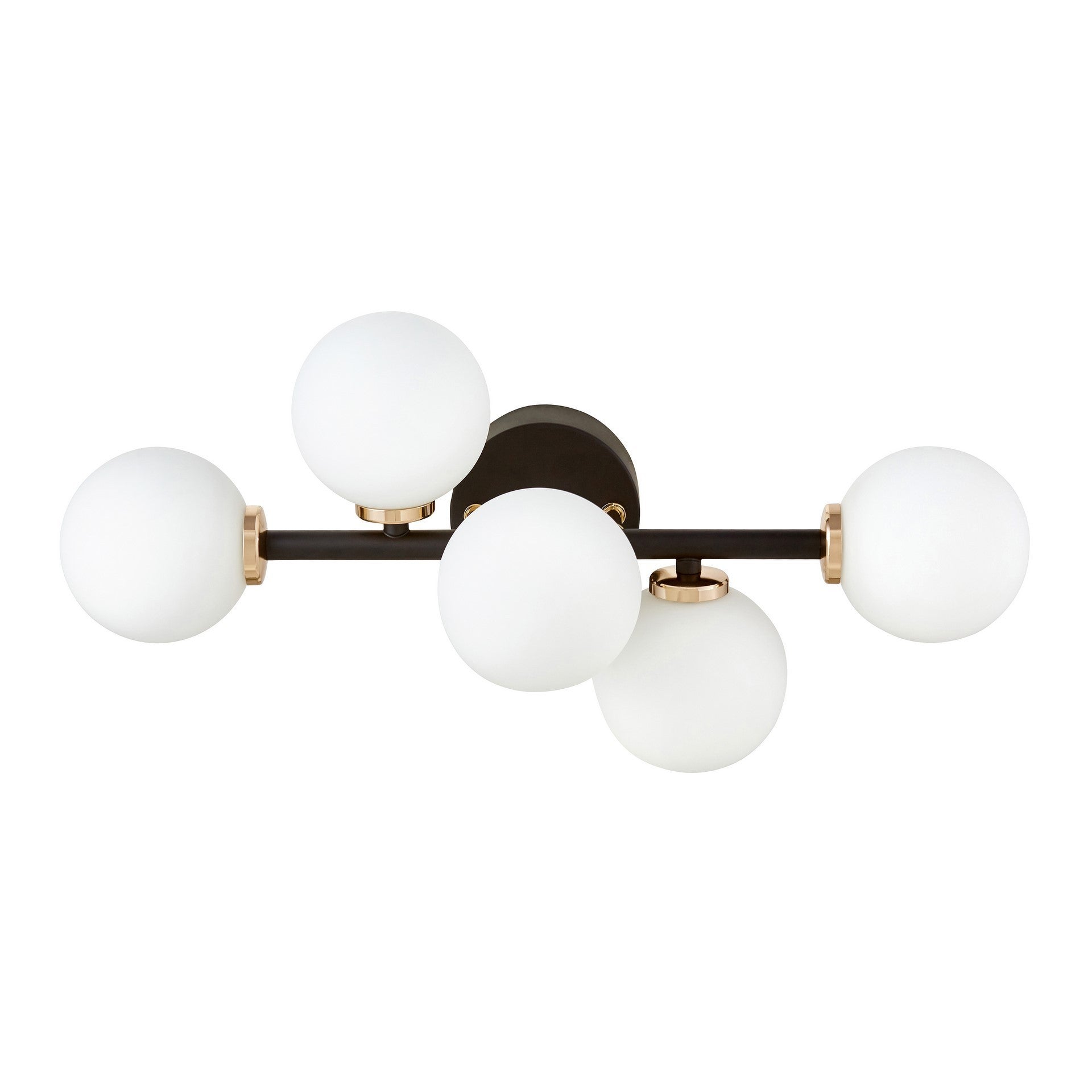 WALL LAMP WALL LAMP MODERN BLACK AND GOLD MARSIAD W5 - LuminaLux