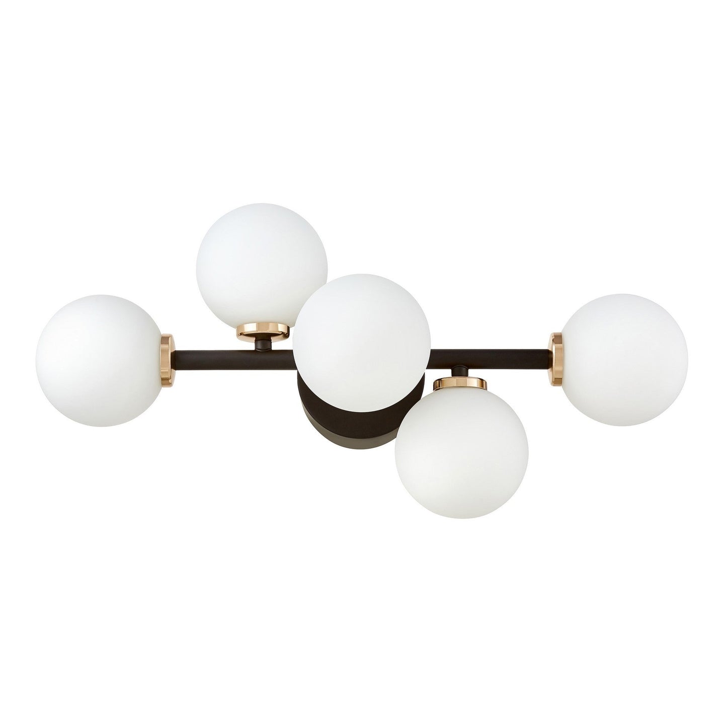 WALL LAMP WALL LAMP MODERN BLACK AND GOLD MARSIAD W5 - LuminaLux