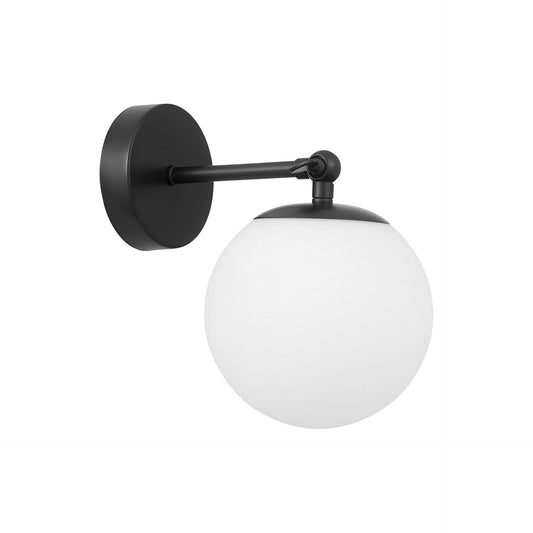 WALL LAMP WALL LAMP MODERN BLACK FREDICA W1 - LuminaLux