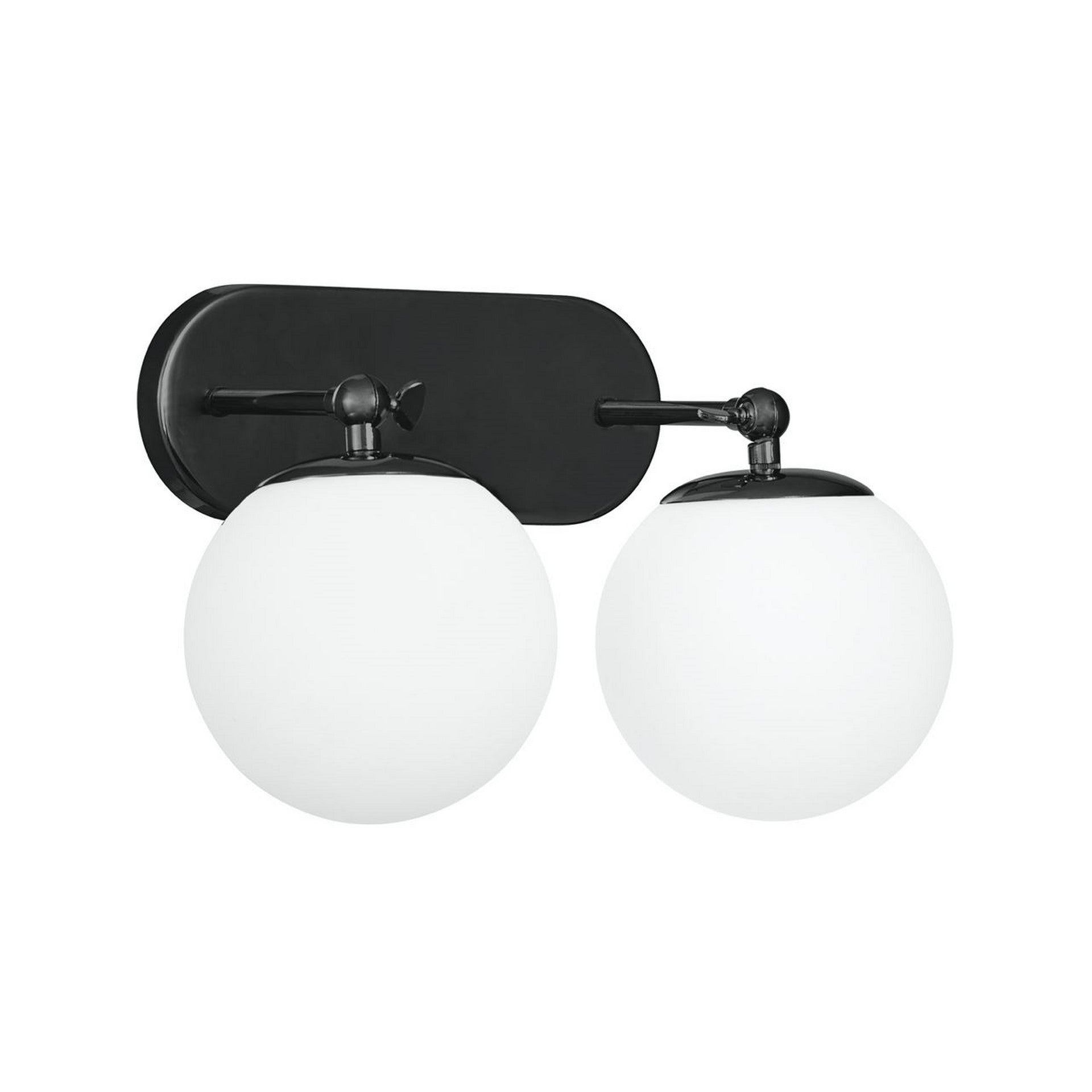 WALL LAMP WALL LAMP MODERN BLACK FREDICA W2 - LuminaLux