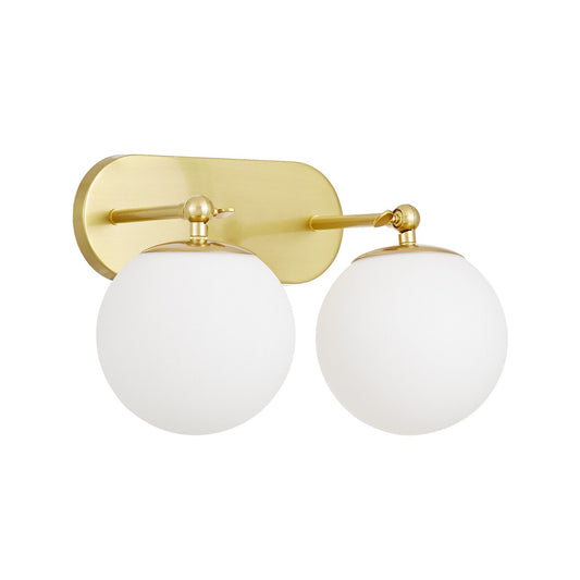 WALL LAMP WALL LAMP MODERN BRASS FREDICA W2 - LuminaLux