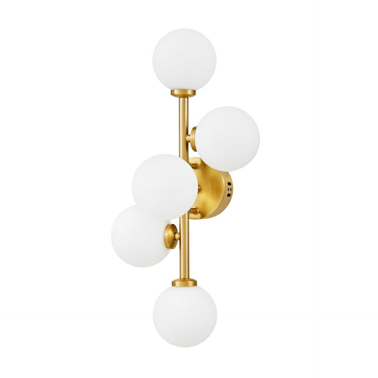 WALL LAMP WALL LAMP MODERN BRASS MARSIAD W5 - LuminaLux