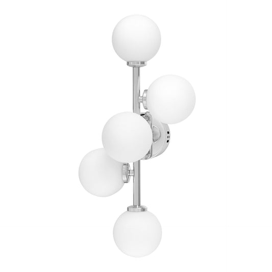 WALL LAMP WALL LAMP MODERN CHROME MARSIAD W5 - LuminaLux