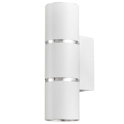 WALL LAMP WALL LAMP MODERN WHITE - CHROME ASTI W2 - LuminaLux